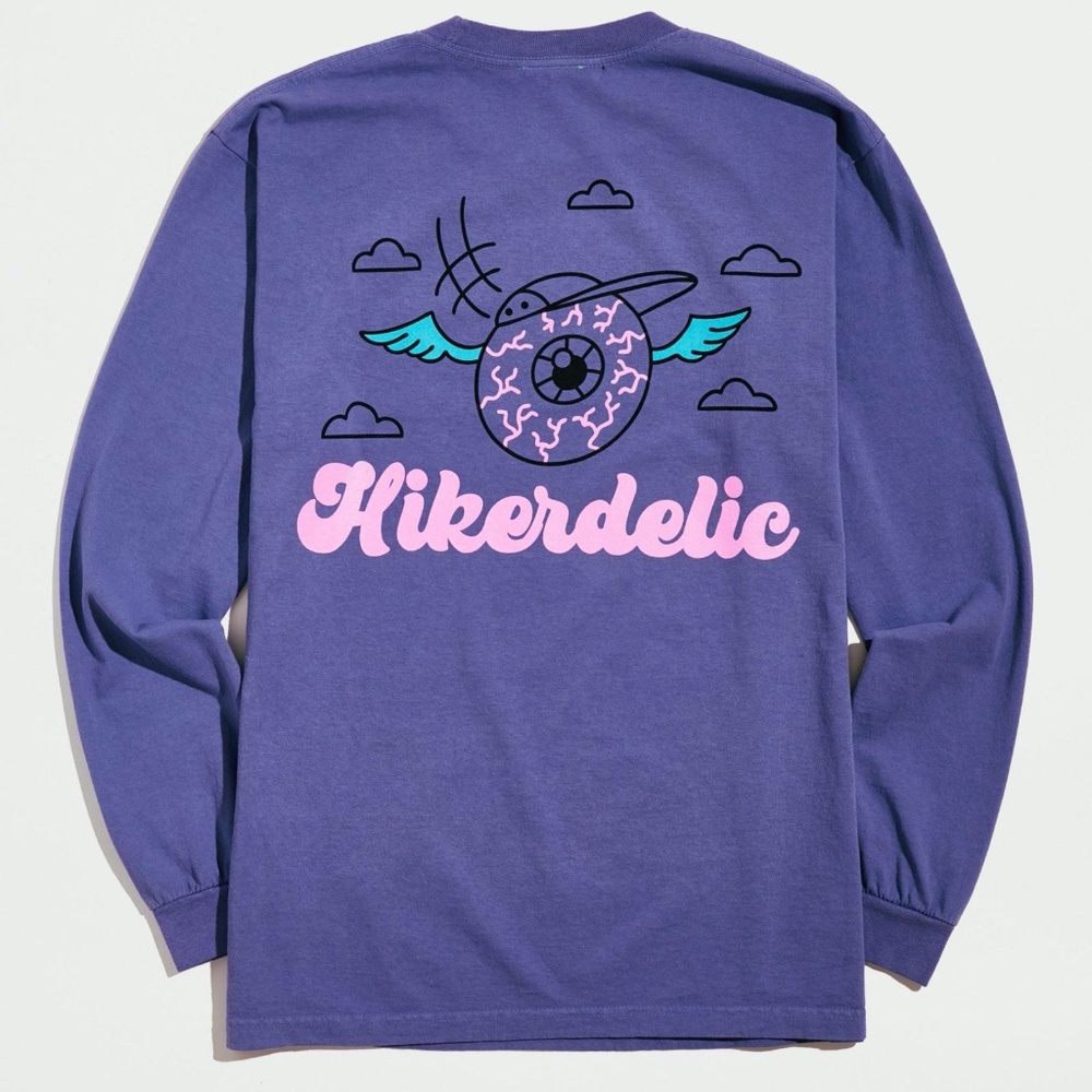 Urban Outfitters Hikerdelic Flying Eye Long Sleeve Tee